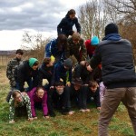 Lidská pyramida...